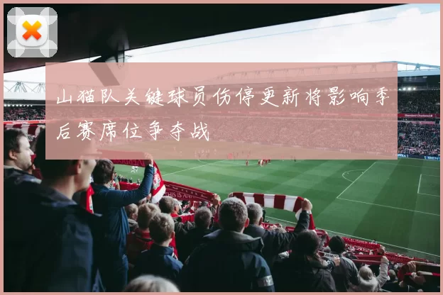 山猫队关键球员伤停更新将影响季后赛席位争夺战